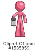 Pink Design Mascot Clipart #1535859 by Leo Blanchette