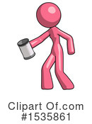 Pink Design Mascot Clipart #1535861 by Leo Blanchette