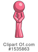 Pink Design Mascot Clipart #1535863 by Leo Blanchette