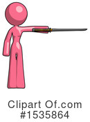 Pink Design Mascot Clipart #1535864 by Leo Blanchette