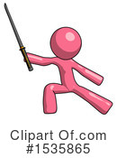 Pink Design Mascot Clipart #1535865 by Leo Blanchette
