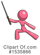 Pink Design Mascot Clipart #1535866 by Leo Blanchette