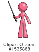 Pink Design Mascot Clipart #1535868 by Leo Blanchette