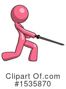 Pink Design Mascot Clipart #1535870 by Leo Blanchette