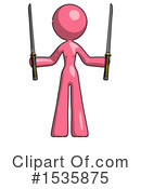 Pink Design Mascot Clipart #1535875 by Leo Blanchette