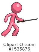 Pink Design Mascot Clipart #1535876 by Leo Blanchette