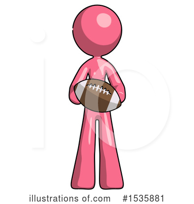 Royalty-Free (RF) Pink Design Mascot Clipart Illustration by Leo Blanchette - Stock Sample #1535881