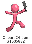 Pink Design Mascot Clipart #1535882 by Leo Blanchette