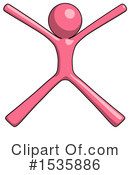 Pink Design Mascot Clipart #1535886 by Leo Blanchette