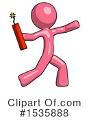 Pink Design Mascot Clipart #1535888 by Leo Blanchette