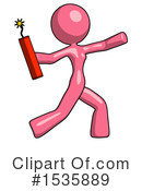 Pink Design Mascot Clipart #1535889 by Leo Blanchette
