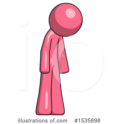 Royalty-Free (RF) Pink Design Mascot Clipart Illustration by Leo Blanchette - Stock Sample #1535898