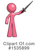 Pink Design Mascot Clipart #1535899 by Leo Blanchette