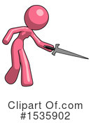 Pink Design Mascot Clipart #1535902 by Leo Blanchette