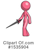 Pink Design Mascot Clipart #1535904 by Leo Blanchette