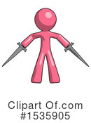 Pink Design Mascot Clipart #1535905 by Leo Blanchette