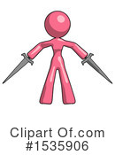 Pink Design Mascot Clipart #1535906 by Leo Blanchette
