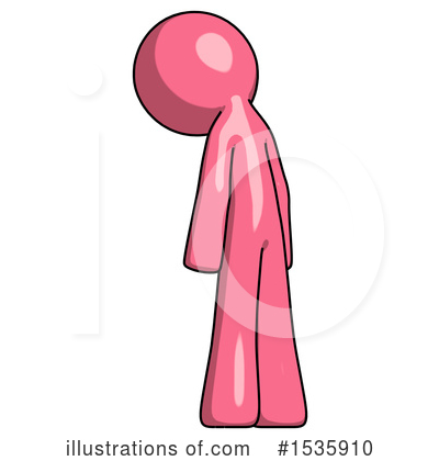 Royalty-Free (RF) Pink Design Mascot Clipart Illustration by Leo Blanchette - Stock Sample #1535910