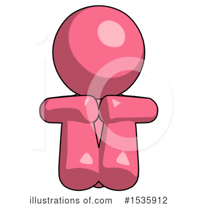 Royalty-Free (RF) Pink Design Mascot Clipart Illustration by Leo Blanchette - Stock Sample #1535912