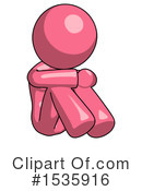 Pink Design Mascot Clipart #1535916 by Leo Blanchette