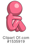 Pink Design Mascot Clipart #1535919 by Leo Blanchette