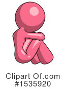 Pink Design Mascot Clipart #1535920 by Leo Blanchette