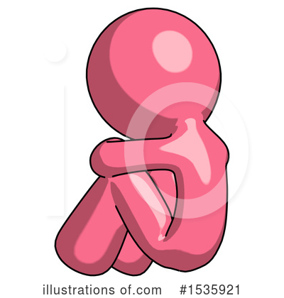Royalty-Free (RF) Pink Design Mascot Clipart Illustration by Leo Blanchette - Stock Sample #1535921