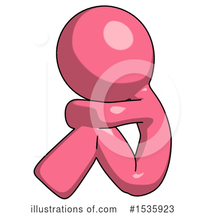 Royalty-Free (RF) Pink Design Mascot Clipart Illustration by Leo Blanchette - Stock Sample #1535923