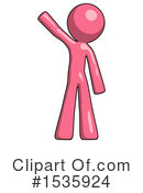 Pink Design Mascot Clipart #1535924 by Leo Blanchette