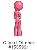 Pink Design Mascot Clipart #1535931 by Leo Blanchette