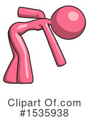 Pink Design Mascot Clipart #1535938 by Leo Blanchette