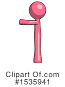 Pink Design Mascot Clipart #1535941 by Leo Blanchette