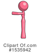 Pink Design Mascot Clipart #1535942 by Leo Blanchette
