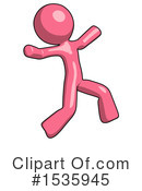 Pink Design Mascot Clipart #1535945 by Leo Blanchette