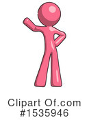 Pink Design Mascot Clipart #1535946 by Leo Blanchette