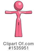 Pink Design Mascot Clipart #1535951 by Leo Blanchette