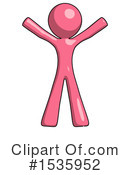 Pink Design Mascot Clipart #1535952 by Leo Blanchette