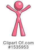 Pink Design Mascot Clipart #1535953 by Leo Blanchette