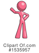 Pink Design Mascot Clipart #1535957 by Leo Blanchette
