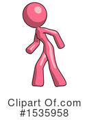 Pink Design Mascot Clipart #1535958 by Leo Blanchette
