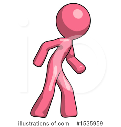 Royalty-Free (RF) Pink Design Mascot Clipart Illustration by Leo Blanchette - Stock Sample #1535959