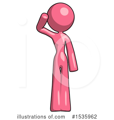 Royalty-Free (RF) Pink Design Mascot Clipart Illustration by Leo Blanchette - Stock Sample #1535962