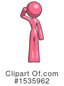Pink Design Mascot Clipart #1535962 by Leo Blanchette