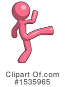Pink Design Mascot Clipart #1535965 by Leo Blanchette