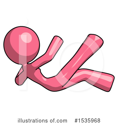 Royalty-Free (RF) Pink Design Mascot Clipart Illustration by Leo Blanchette - Stock Sample #1535968