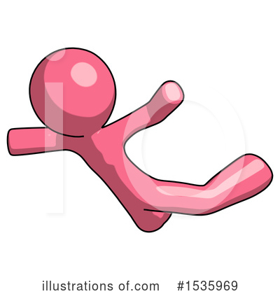 Royalty-Free (RF) Pink Design Mascot Clipart Illustration by Leo Blanchette - Stock Sample #1535969