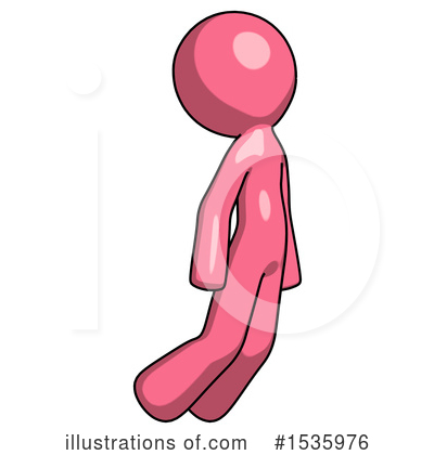Royalty-Free (RF) Pink Design Mascot Clipart Illustration by Leo Blanchette - Stock Sample #1535976