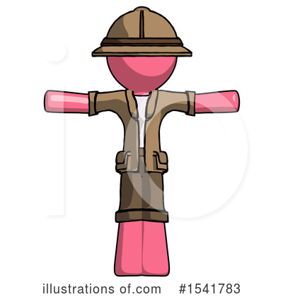 Royalty-Free (RF) Pink Design Mascot Clipart Illustration by Leo Blanchette - Stock Sample #1541783