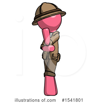 Royalty-Free (RF) Pink Design Mascot Clipart Illustration by Leo Blanchette - Stock Sample #1541801