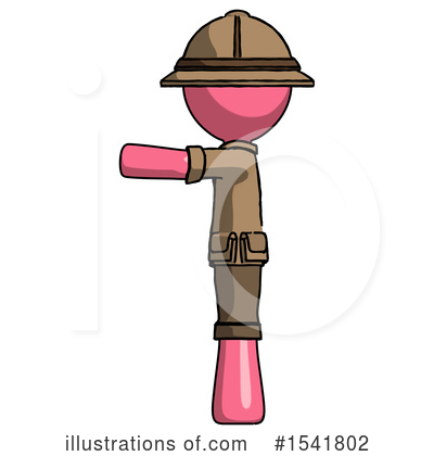 Royalty-Free (RF) Pink Design Mascot Clipart Illustration by Leo Blanchette - Stock Sample #1541802
